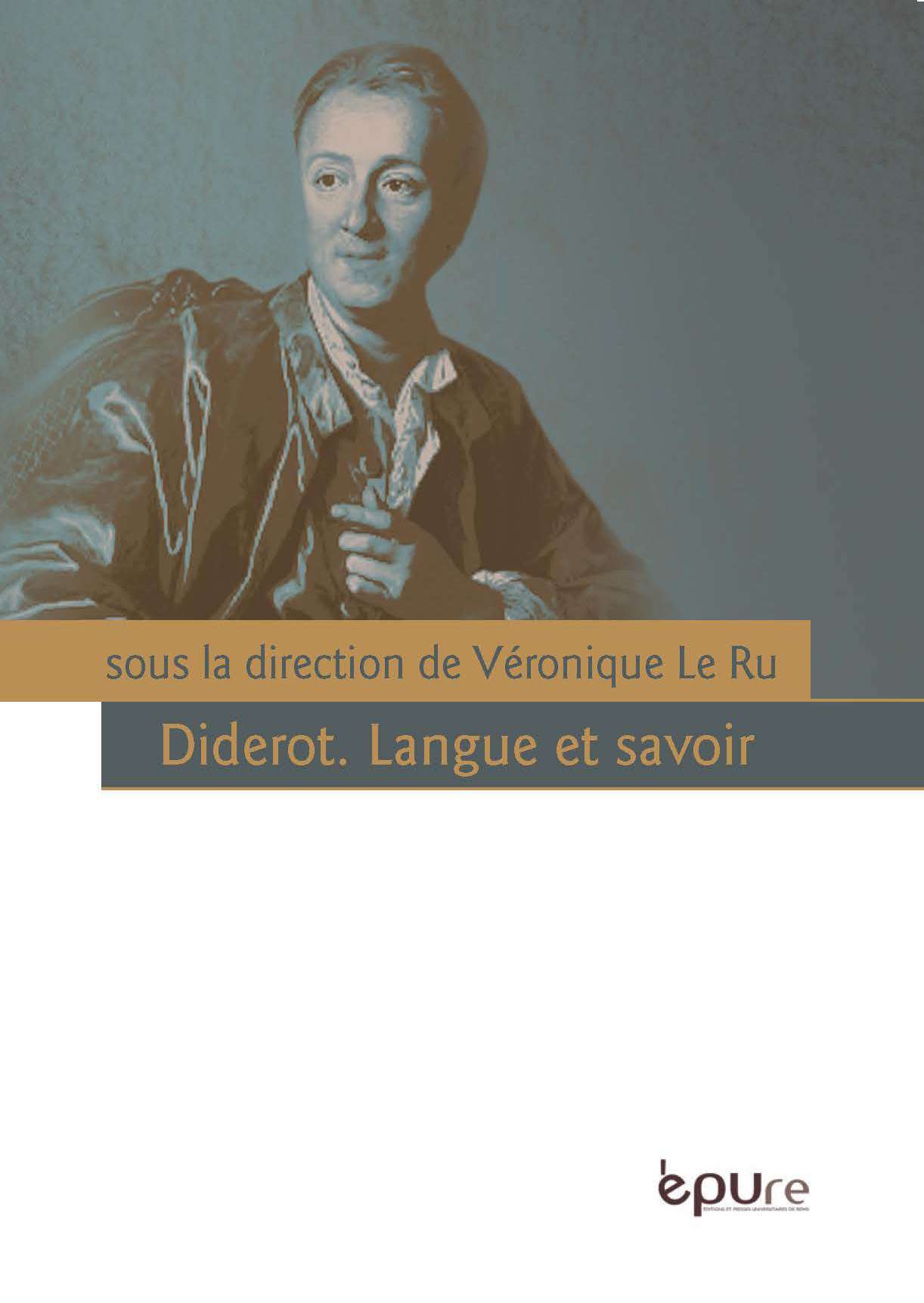 Diderot. Langue et savoir