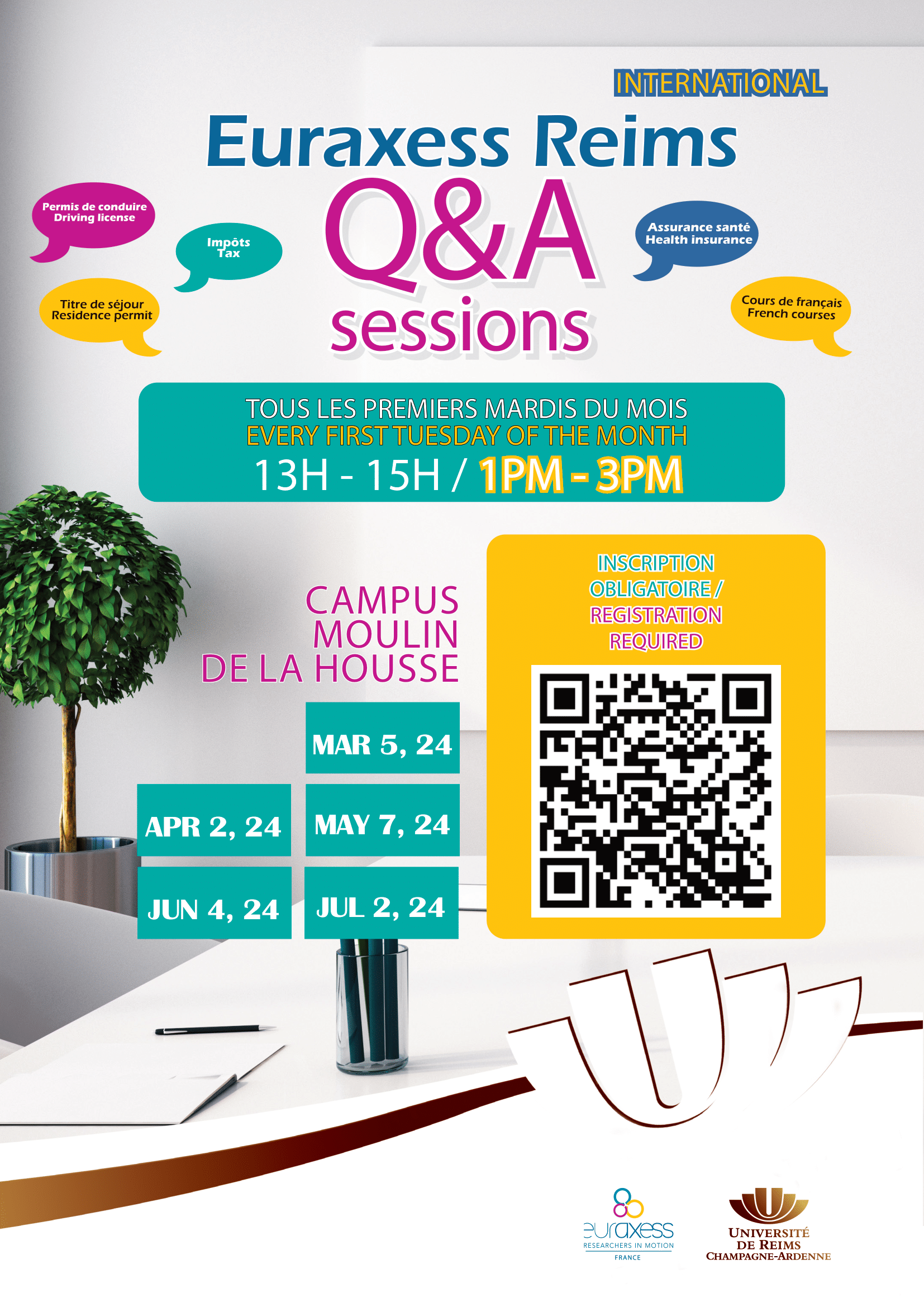 EURAXESS REIMS Q&A SESSIONS 