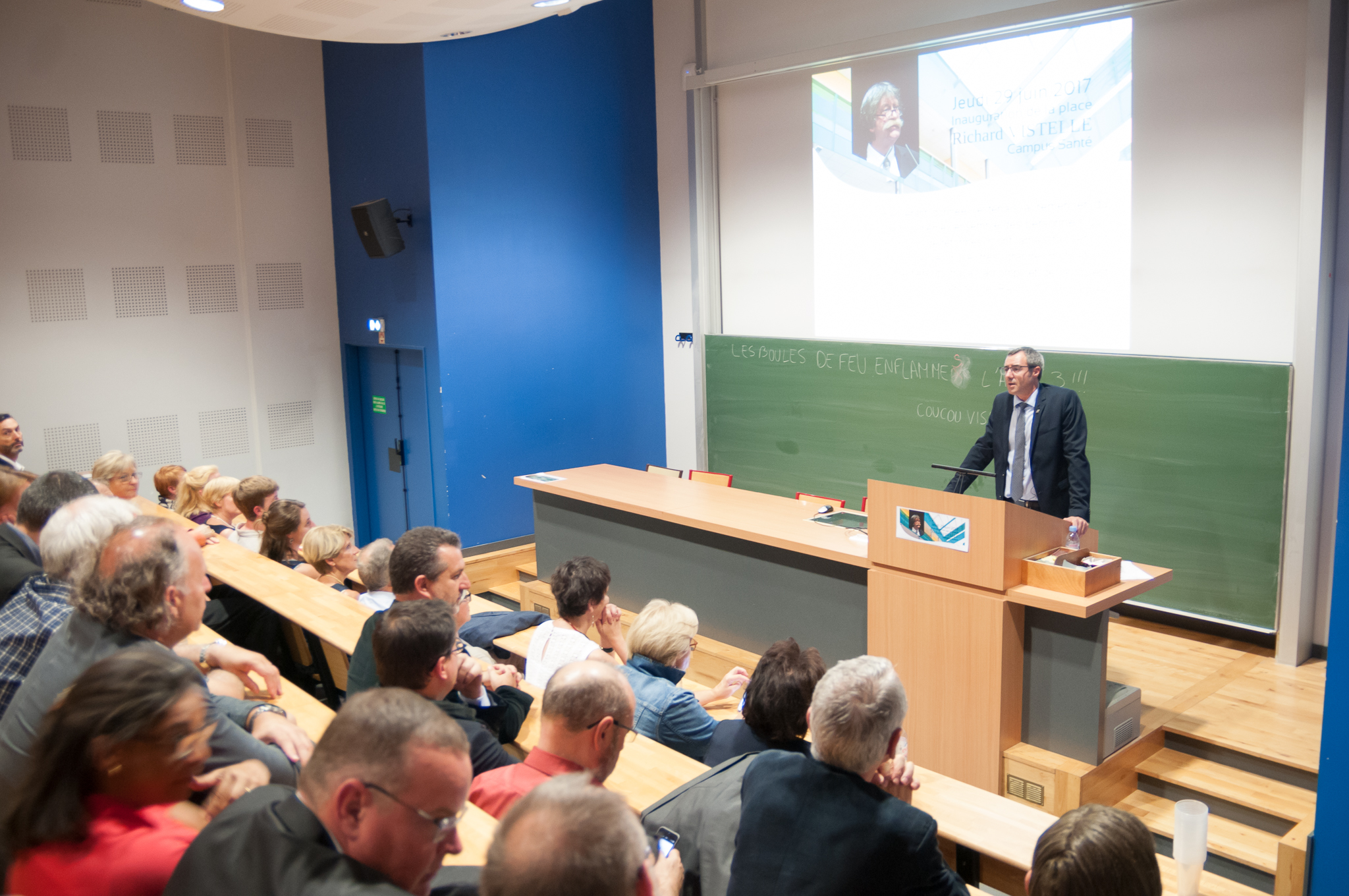 Inauguration place Richard Vistelle 