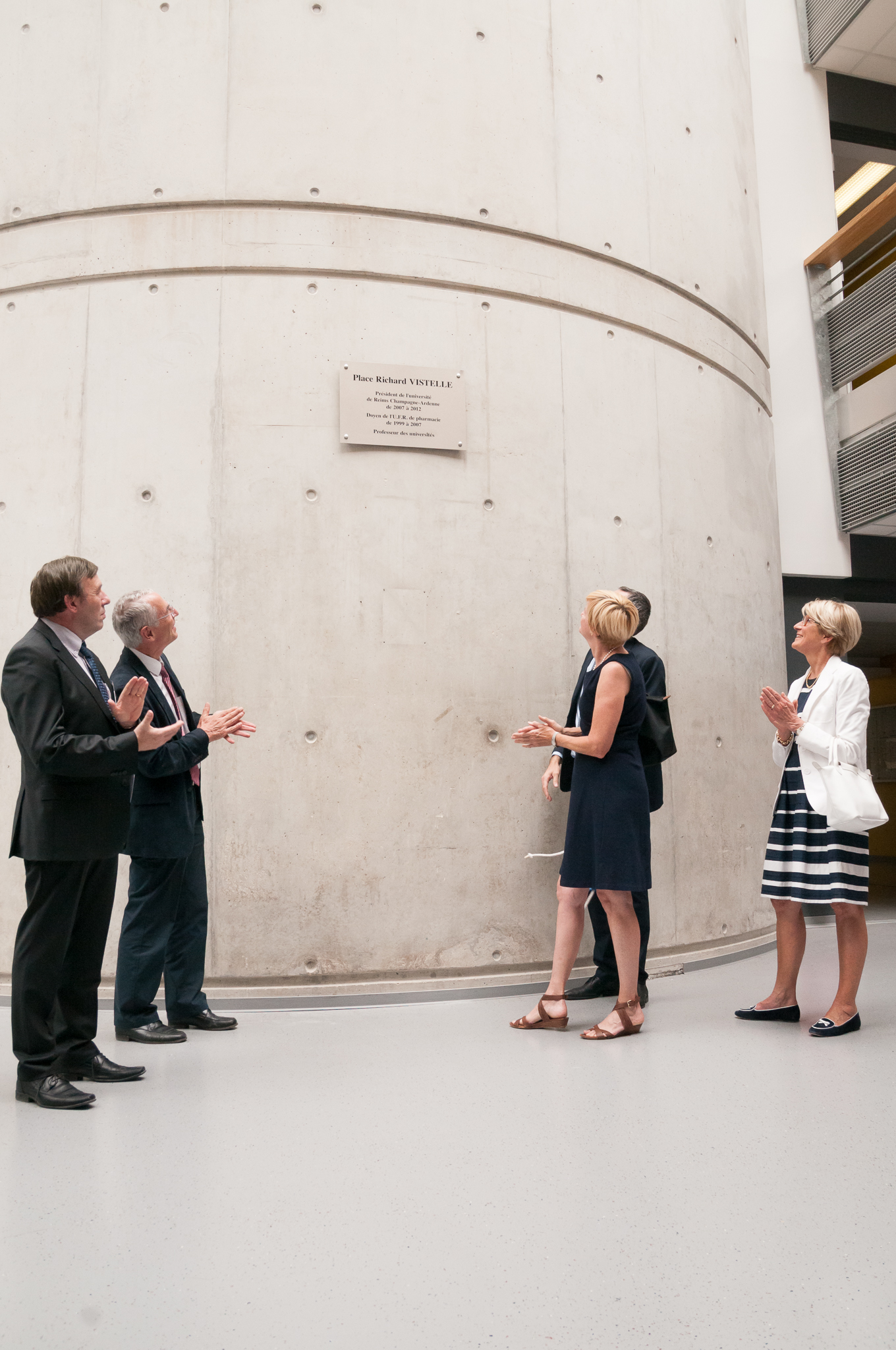 Inauguration place Richard Vistelle 