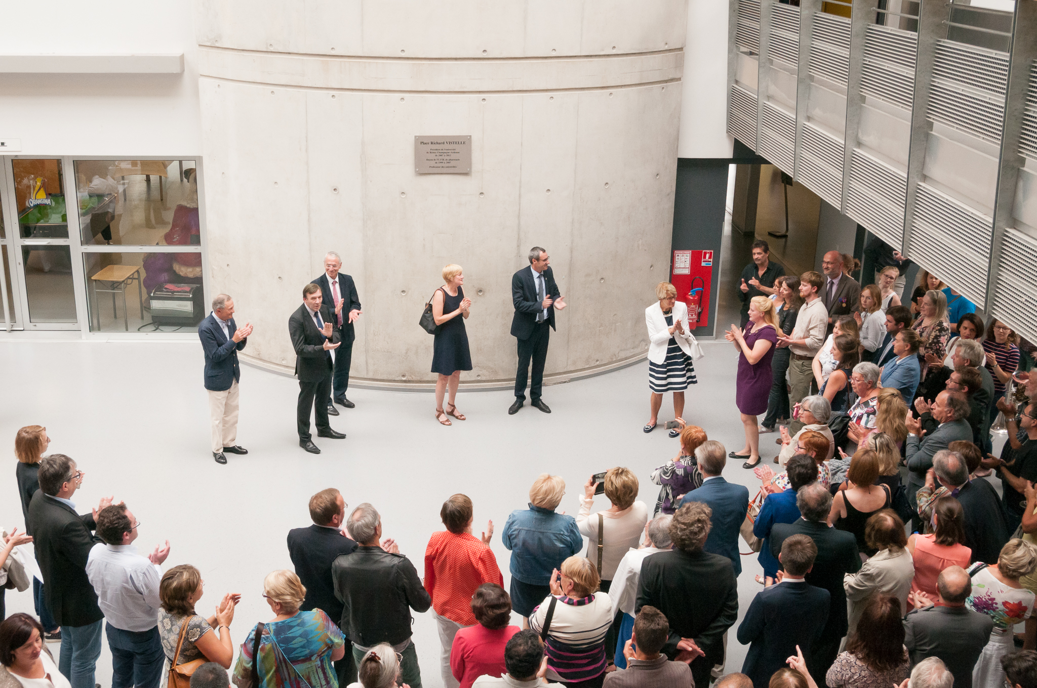 Inauguration place Richard Vistelle 