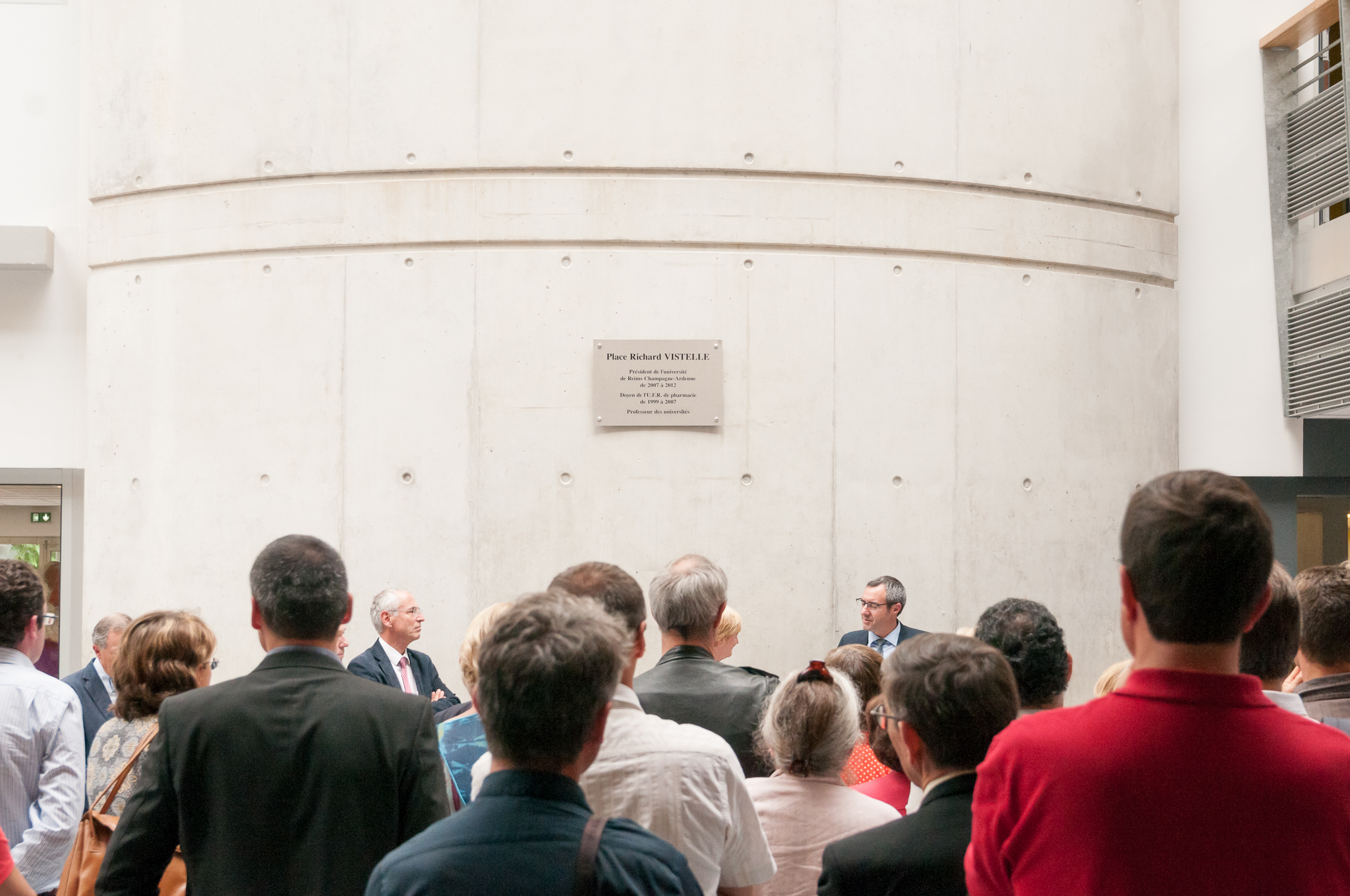 Inauguration place Richard Vistelle 
