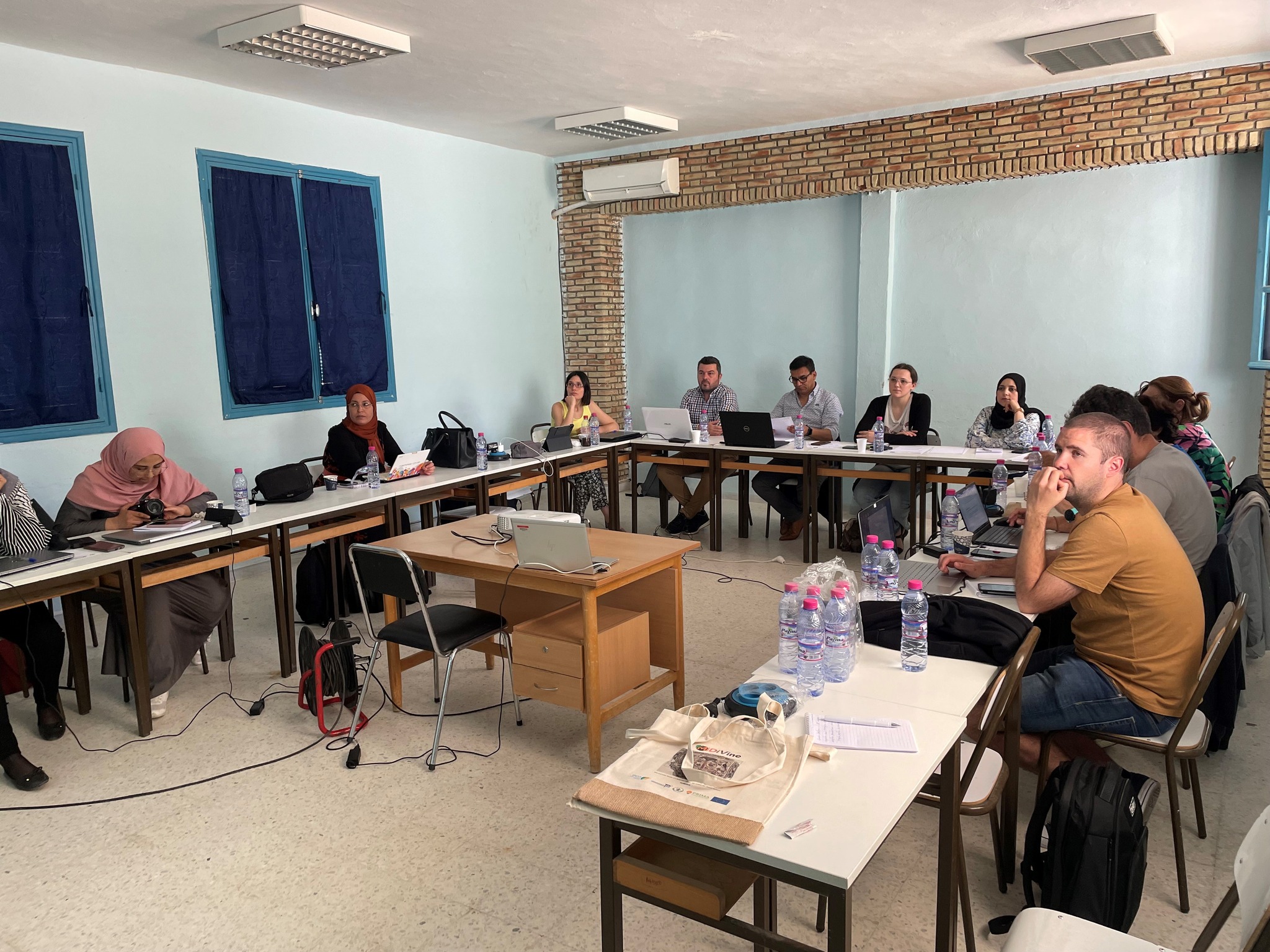 5th meeting for MiDiVine partners in Tunisia, may 2023