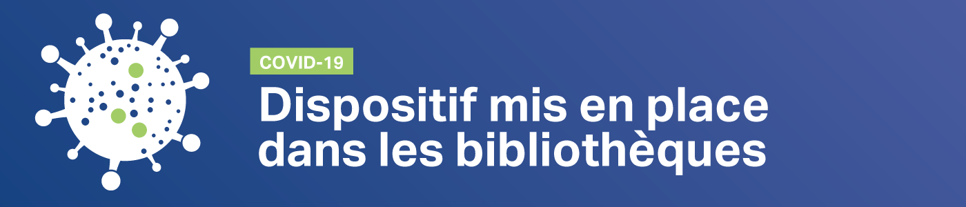 visuel dispositif d'accueil dans les bibliothèques