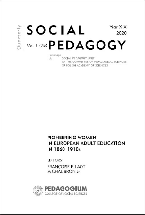 Pioneering Women in European Adult Education in 1860-1910s