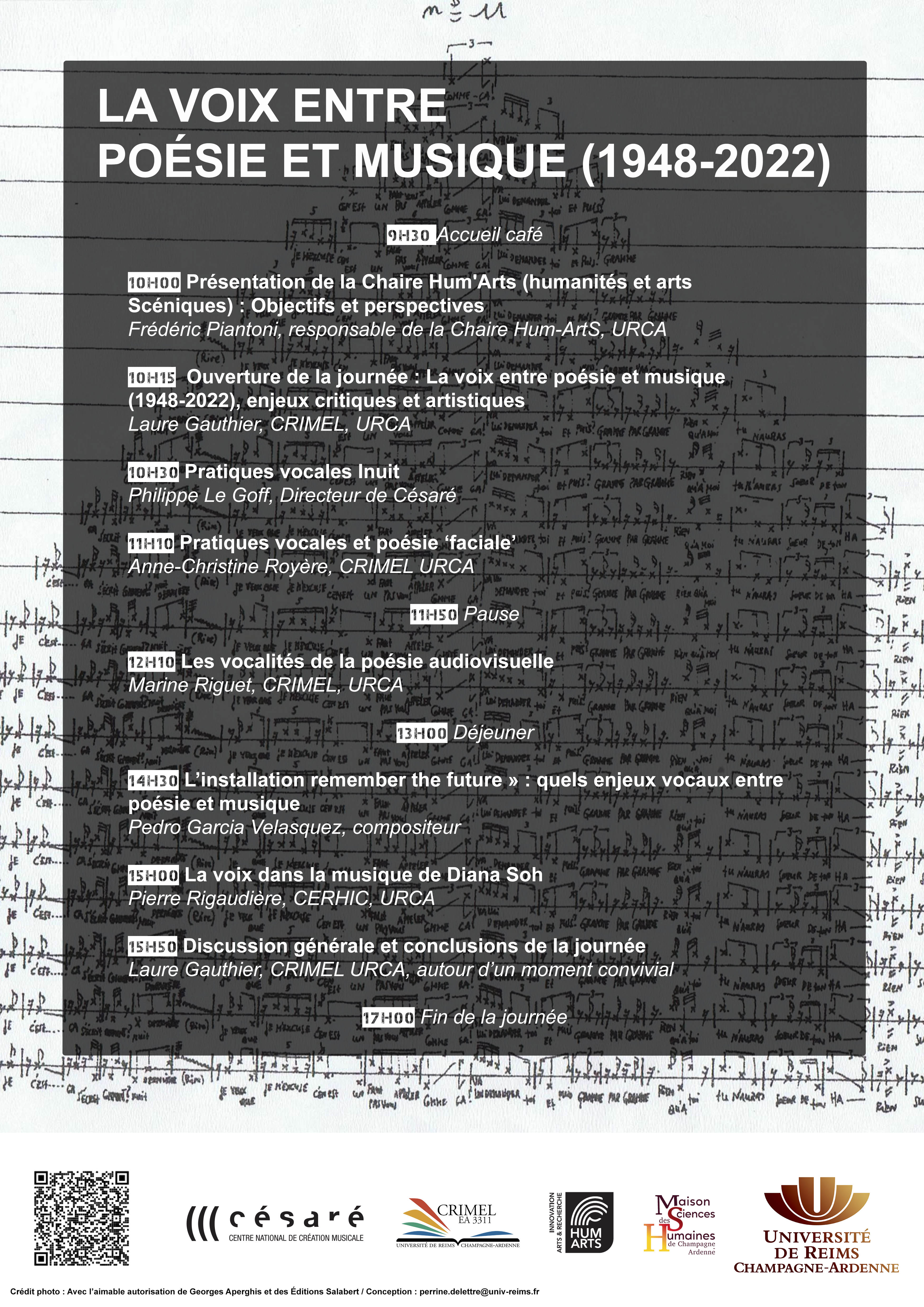 Programme JE Voix Programme JE Voix