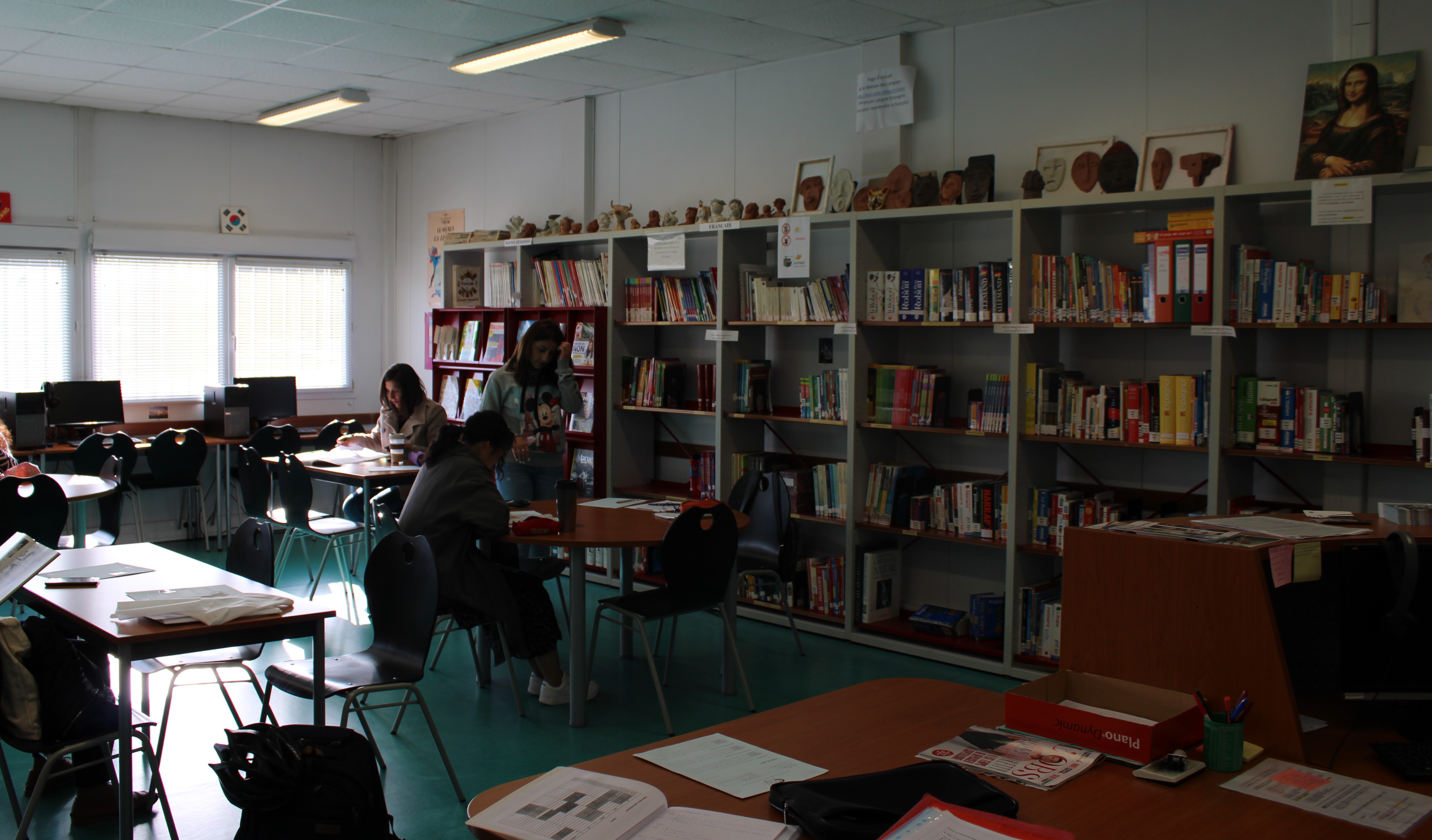 The Language resource centre and students