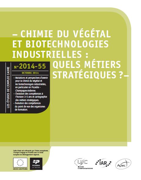 Image 1ère page de l'étude Chimie du végétal et bioetchnologies industrielles : 