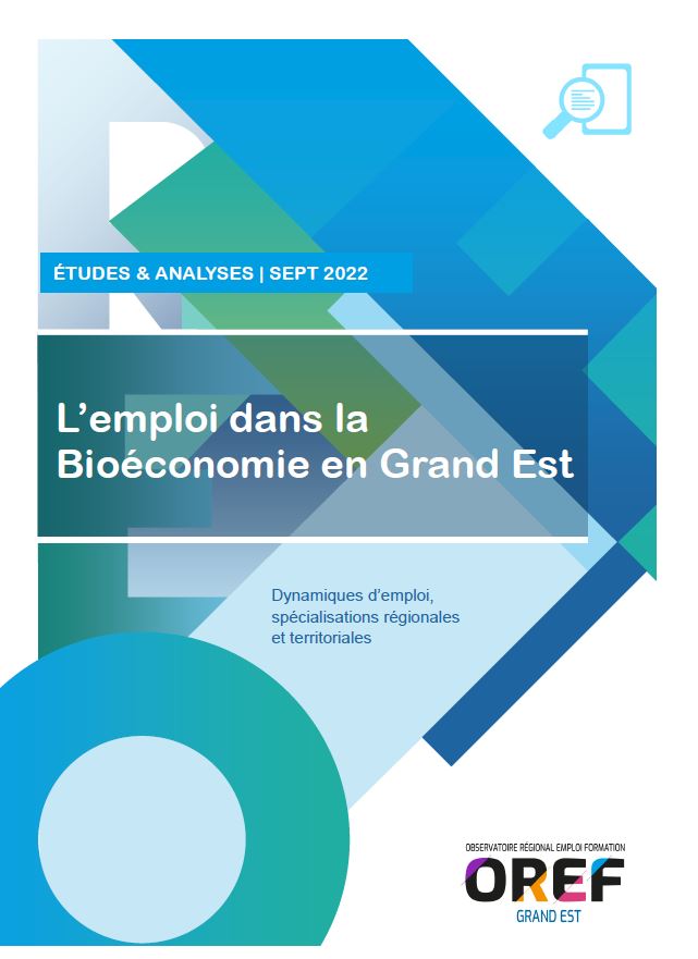 L'emploi dans la bioéconomie en Grand Est