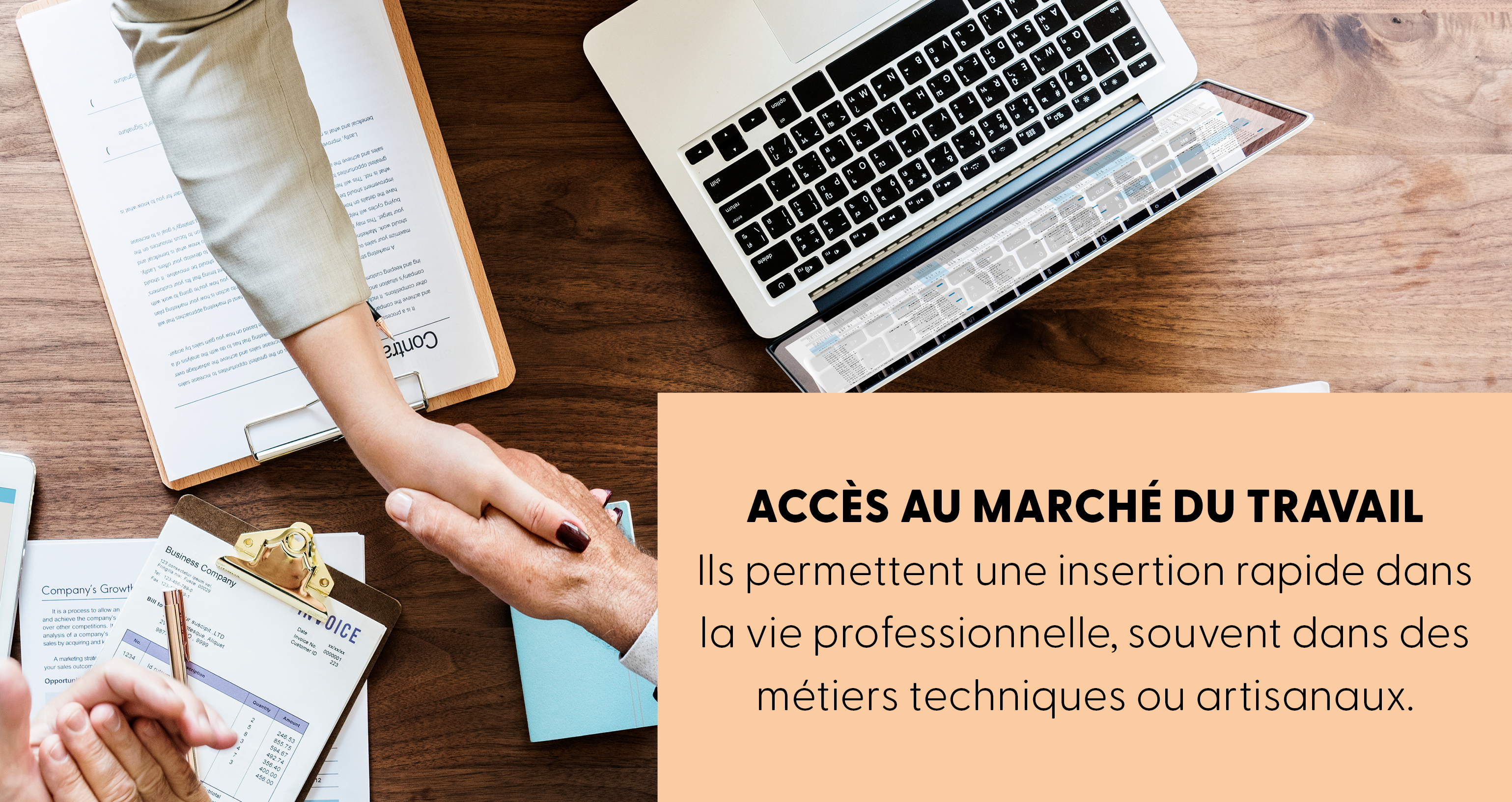 Accessible en fin de collège