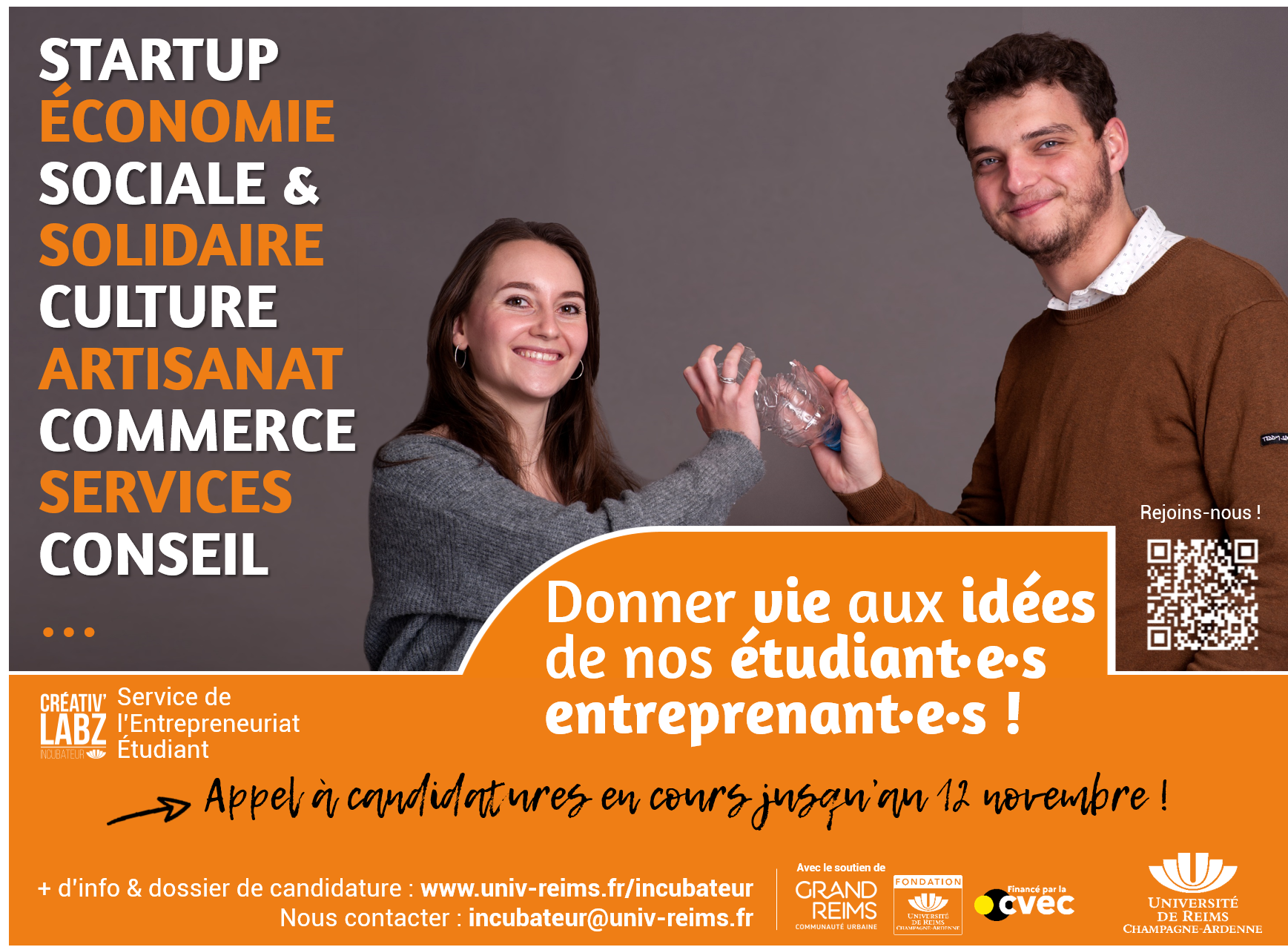 Visuel Appel à Candidatures 2023
