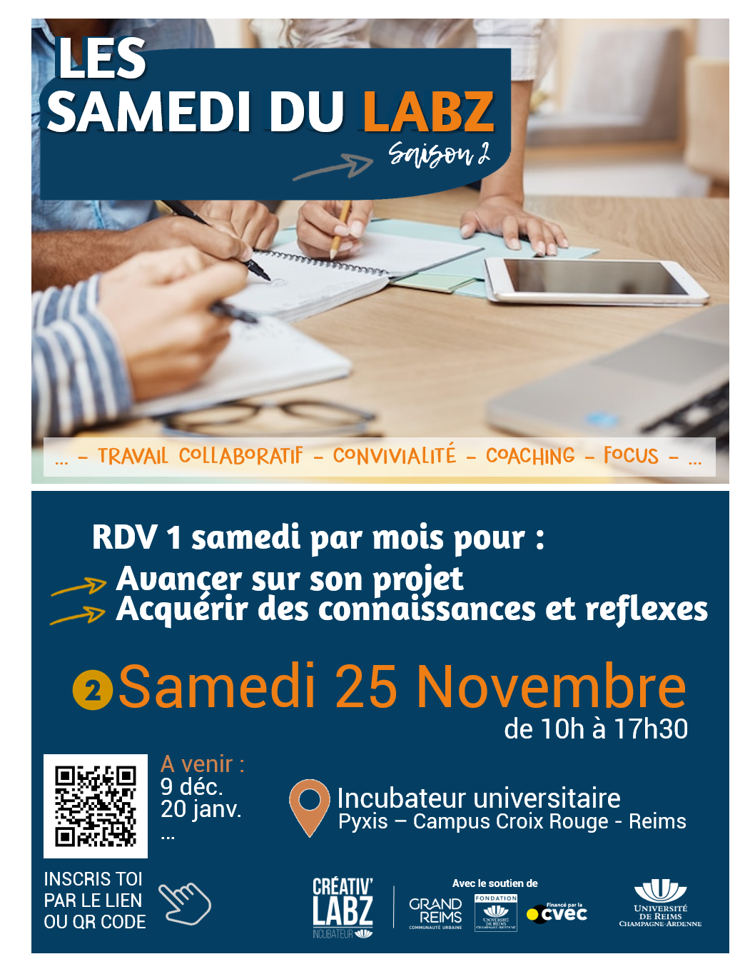 Les Samedi du LABZ sont de retour pour une 2nde saison !