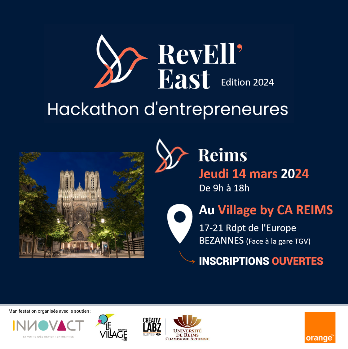 Hackathon Revell'East by ORANGE 2024 