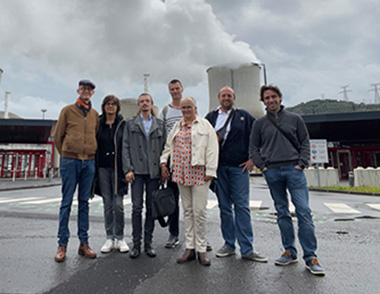 Visite de la centrale nucléaire de Chooz avec Néoma
