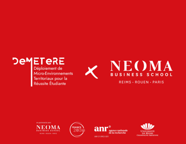 Néoma Business School devient partenaire du projet DeMETeRE de l’URCA