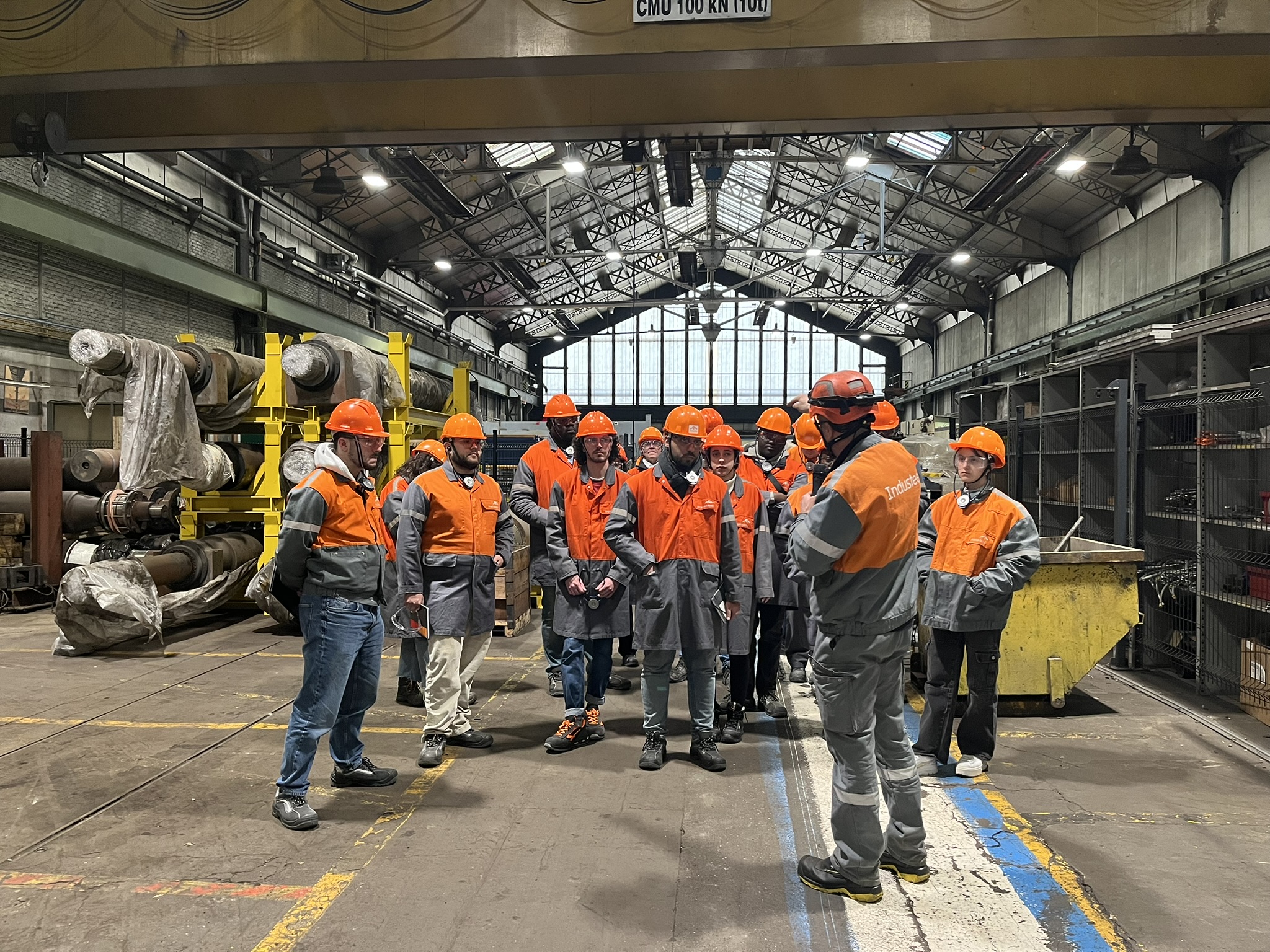 Photo visite usine