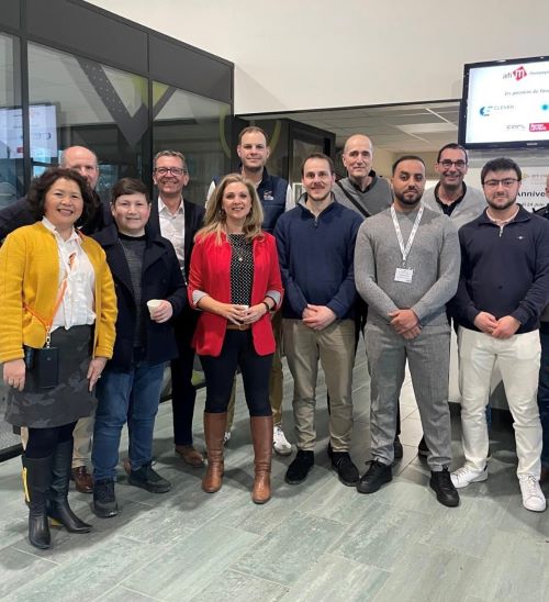 Photo de groupe de l'équipe de l'AFIM Champagne-Ardenne