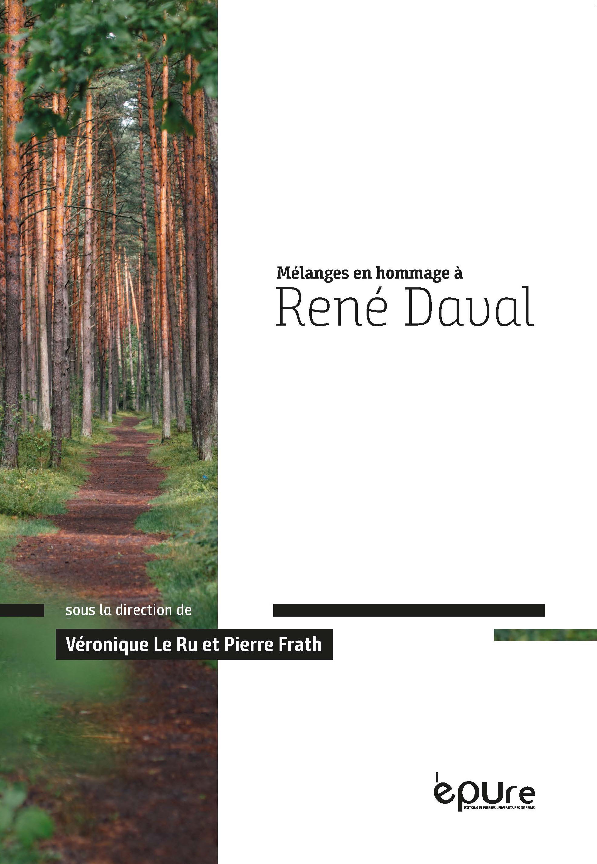 Mélanges en hommage à René Daval