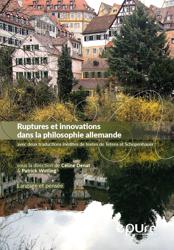 Ruptures et innovations dans la philosophie allemande 