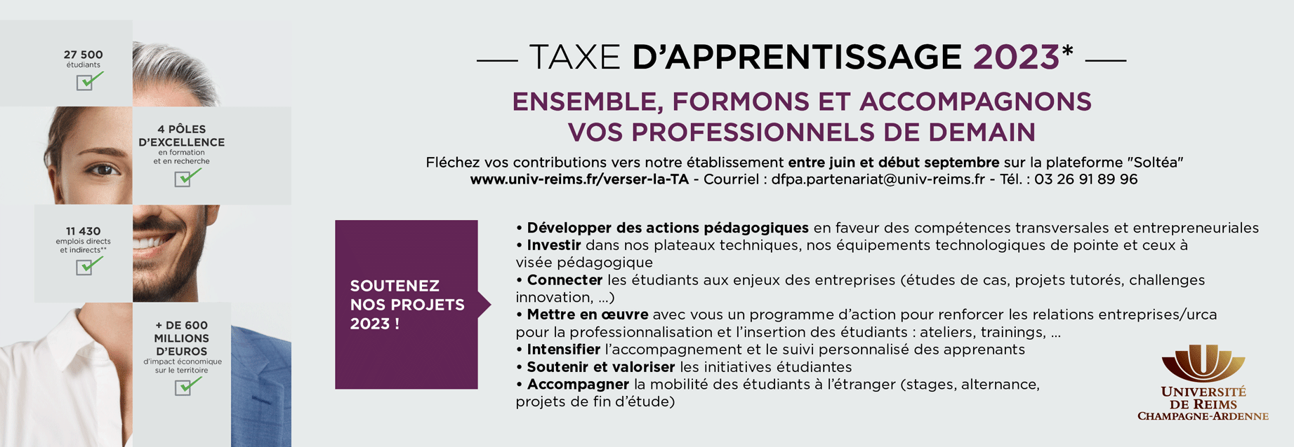 Collecte Taxe d'apprentissage