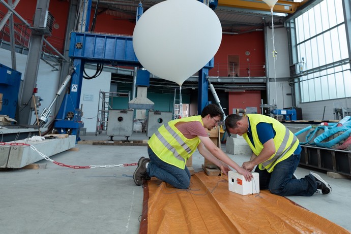 Expérimentation de lâcher de ballon1