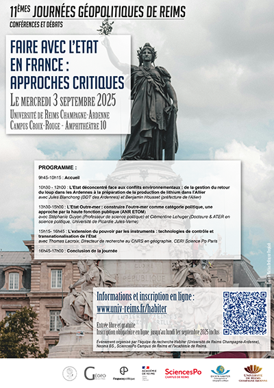 Affiche des JGR 2025