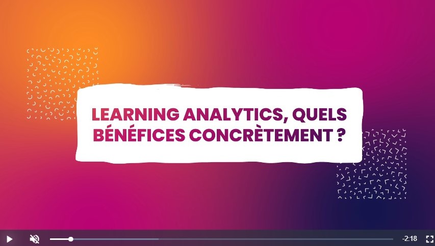 Learning Analytics, quels bénéfices?