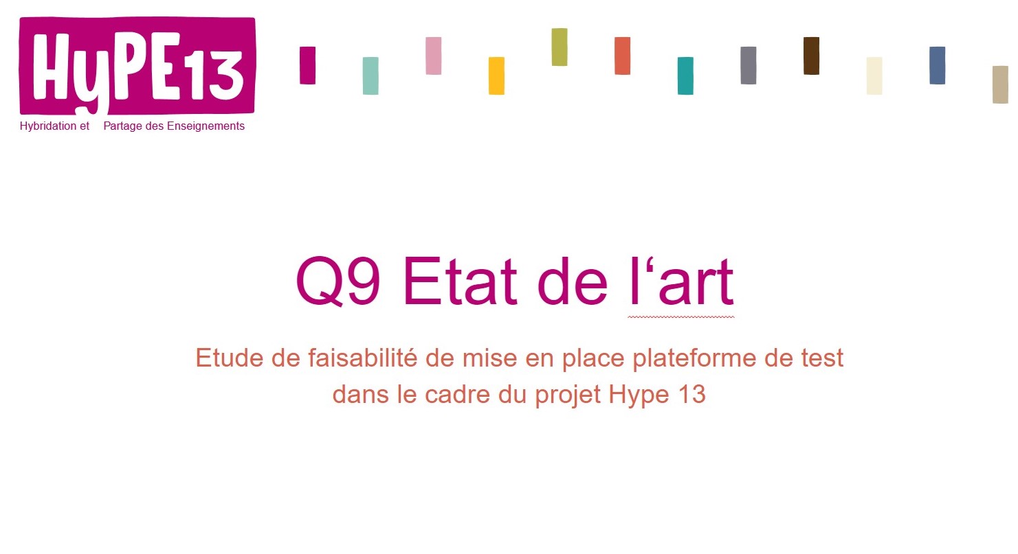 Etat de l'art des Learning Analytics