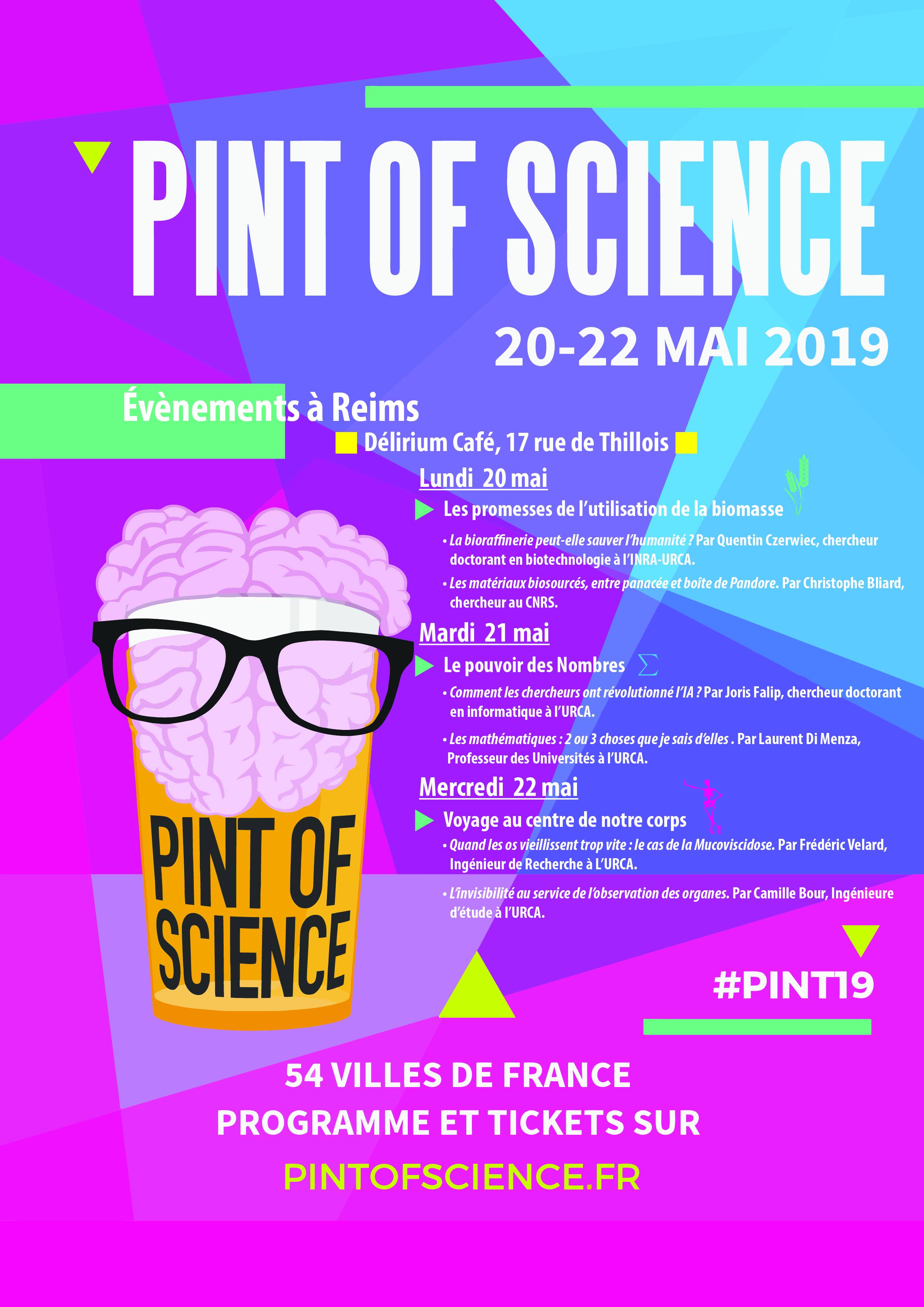 Affiche Pint of Science