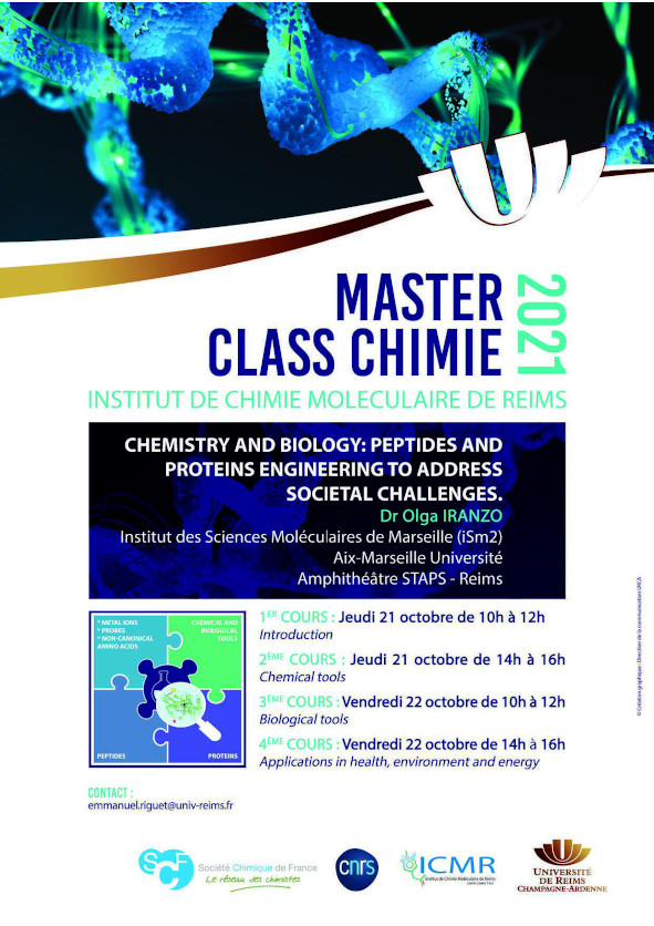 Affiche de la Master Class 2021