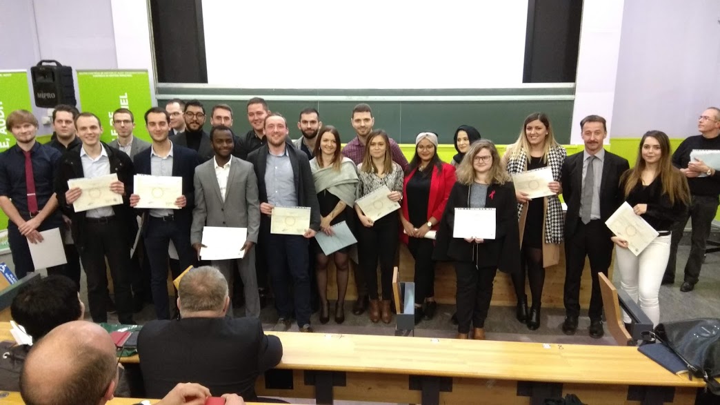 23 décembre 2018 : Cérémonie de remise de diplômes