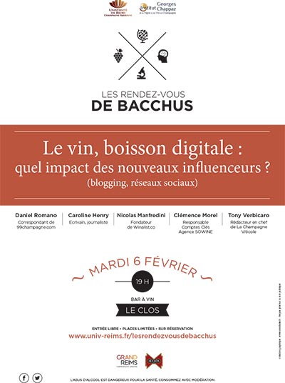 Les Rendez-vous de Bacchus 6 février