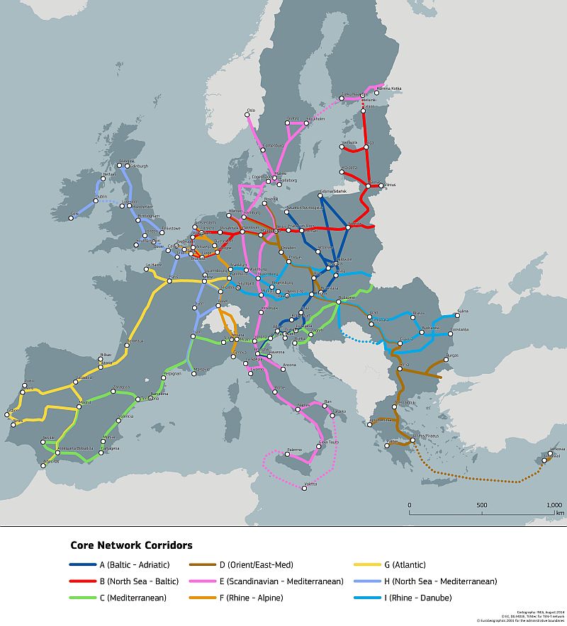 Carte corridors 