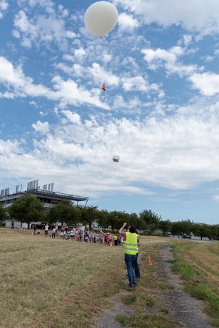 Expérimentation de lâcher de ballon3