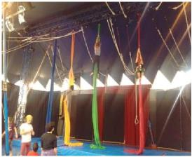Un corps en tension : les enseignants des écoles professionnelles de cirque en E