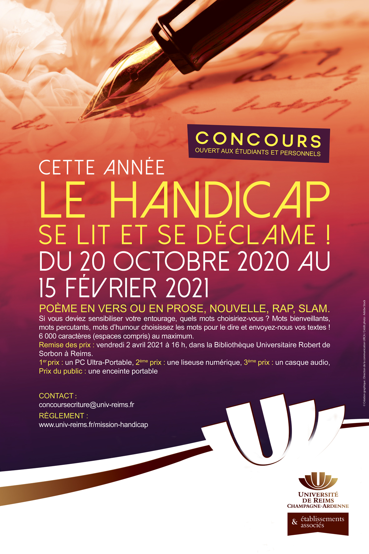 Affiche du concours