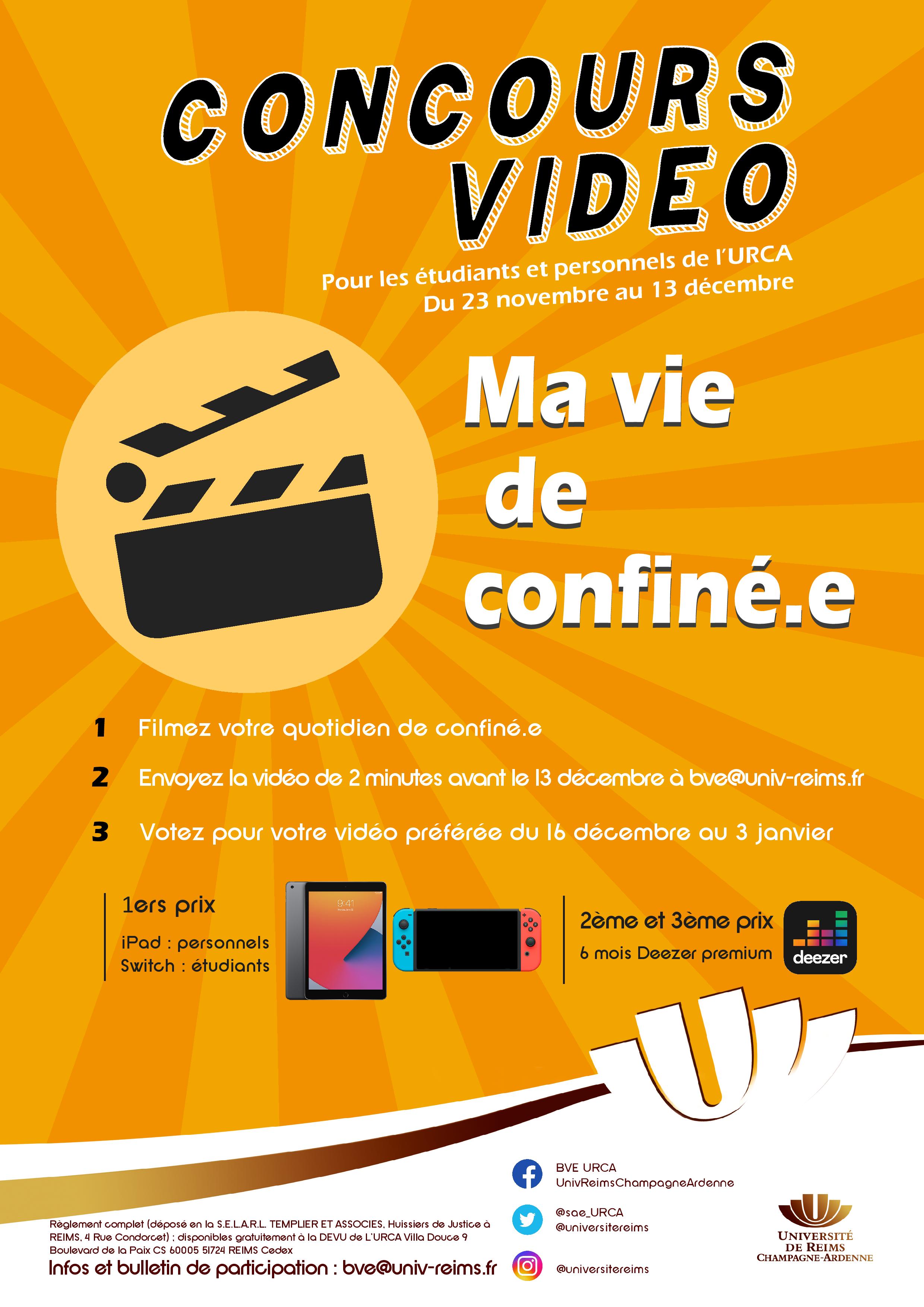 Affiche du concours