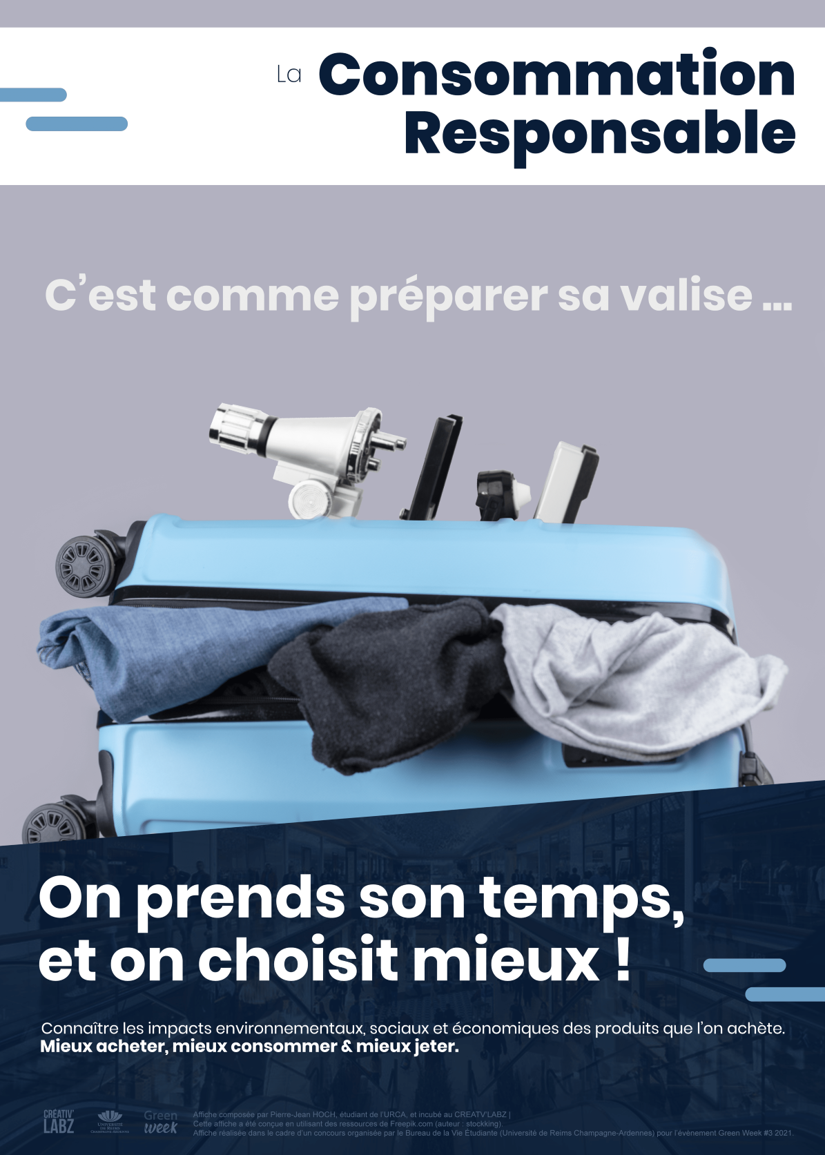 C'est comme préparer sa valise