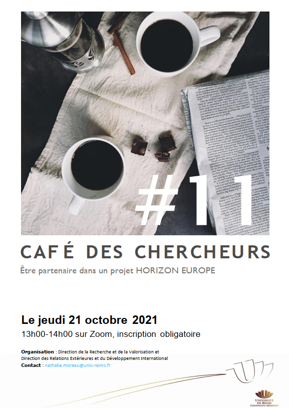 Affiche du café des chercheurs