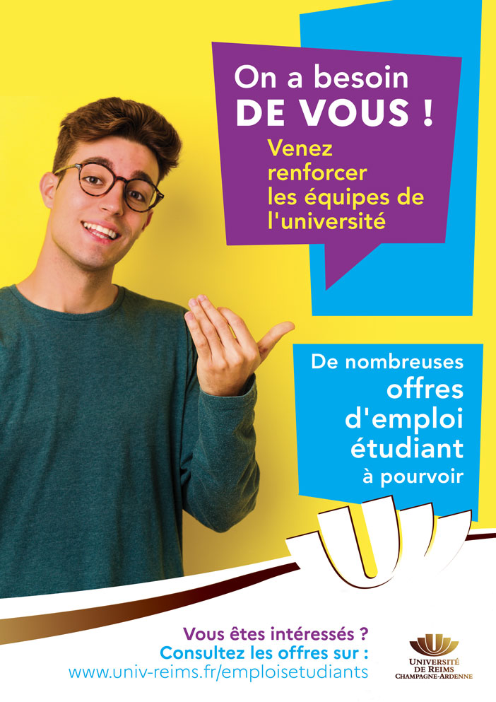 Affiche emplois étudiants