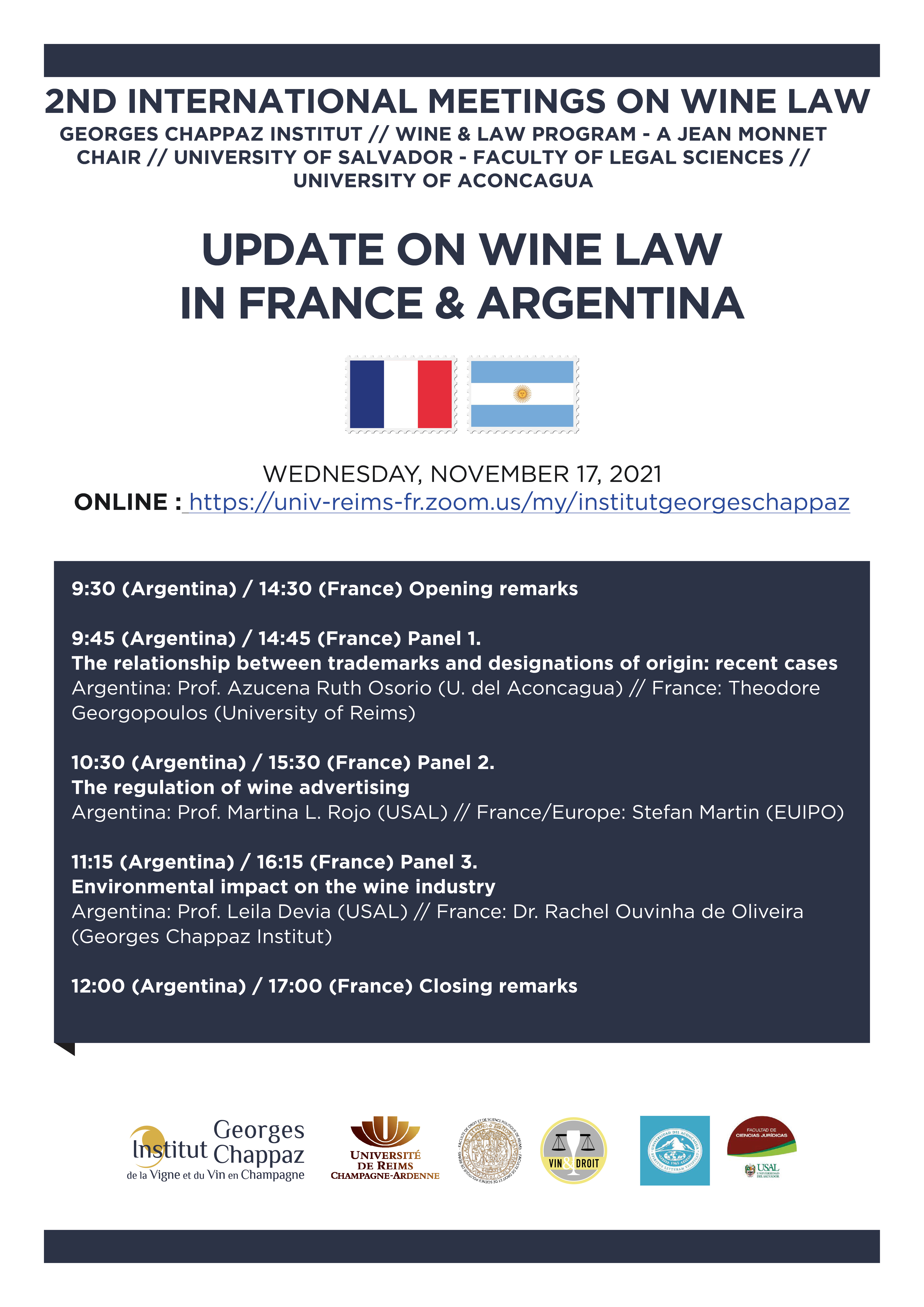 Update on Wine Law in France & Argentina