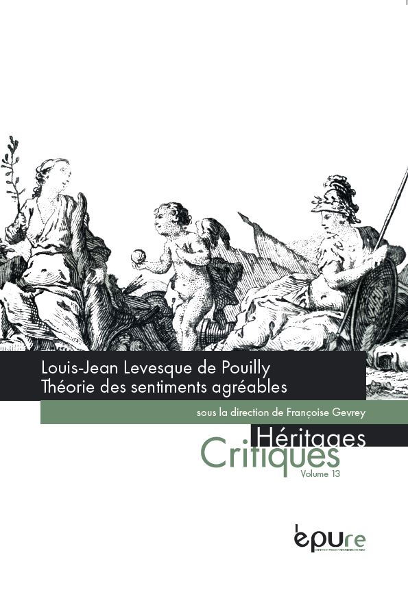 Louis-Jean Levesque de Pouilly, Théorie des sentiments agréables