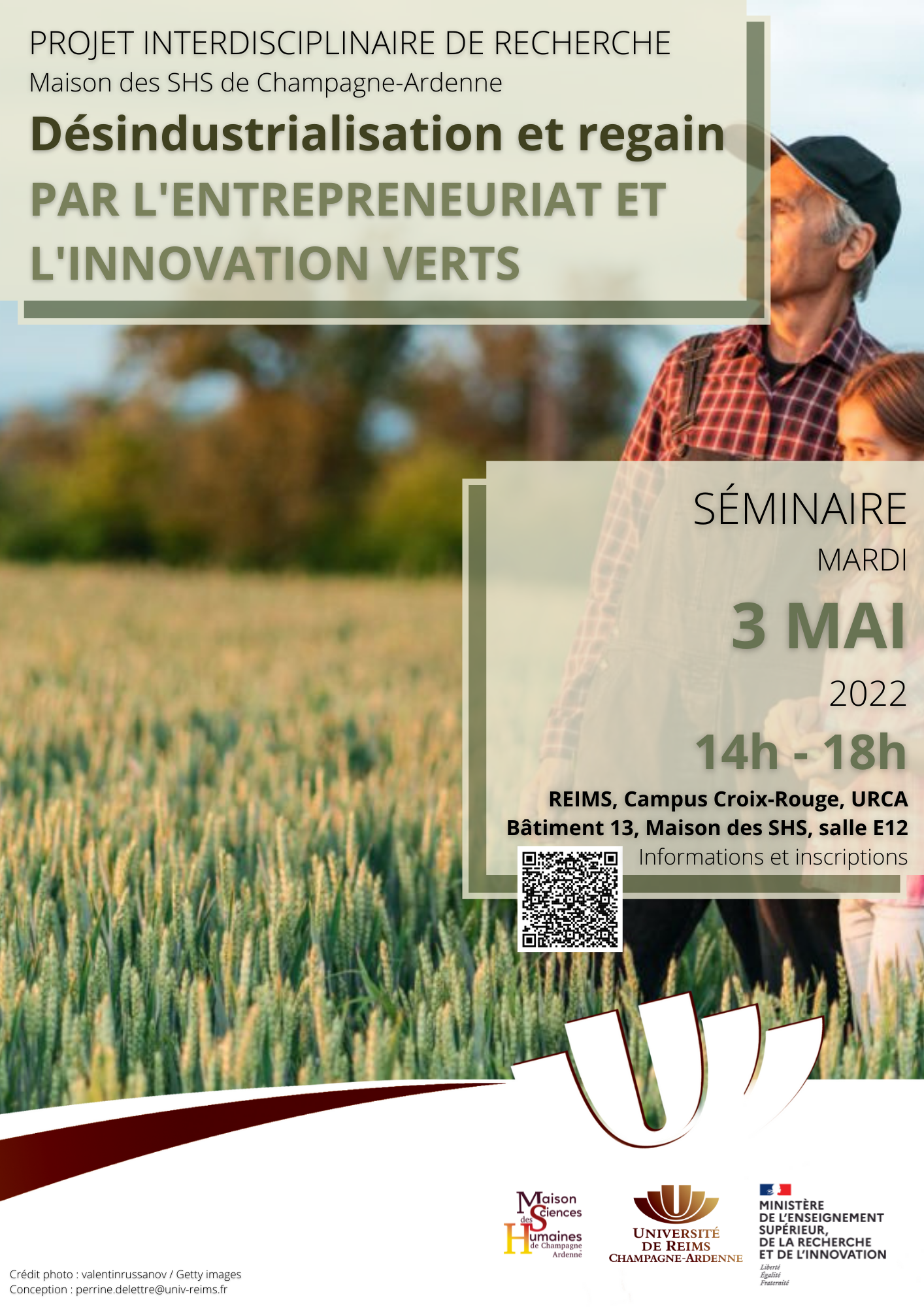 Affiche Entrepreneuriat & innovation verts