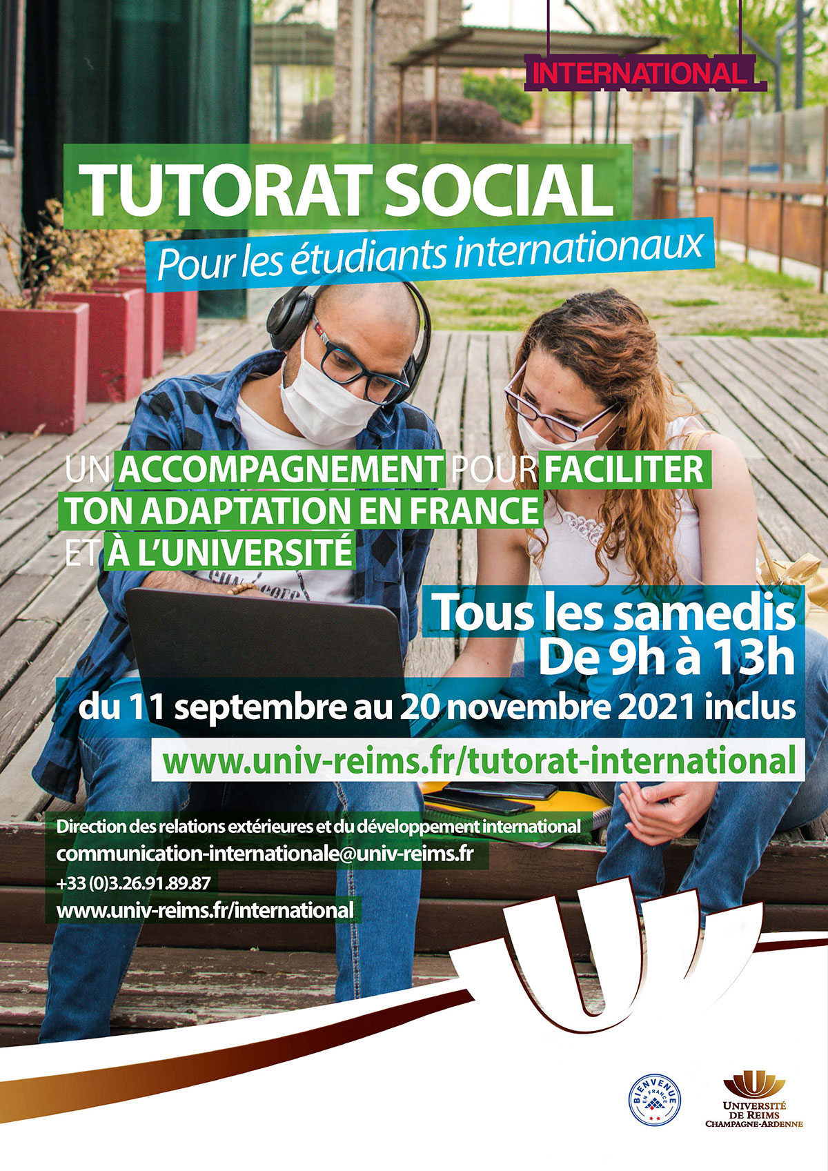 Tutorat social pour les étudiants internationaux