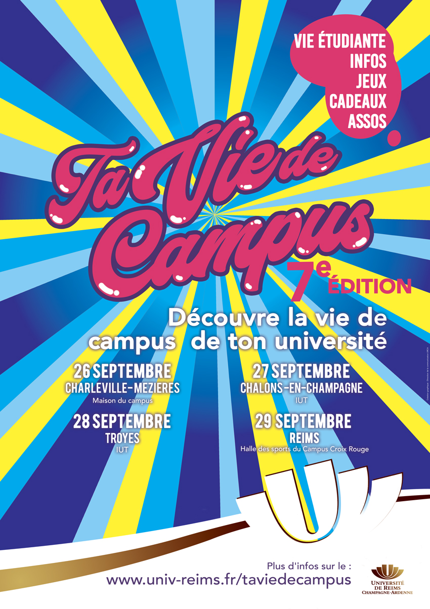 Affiche Ta vie de campus