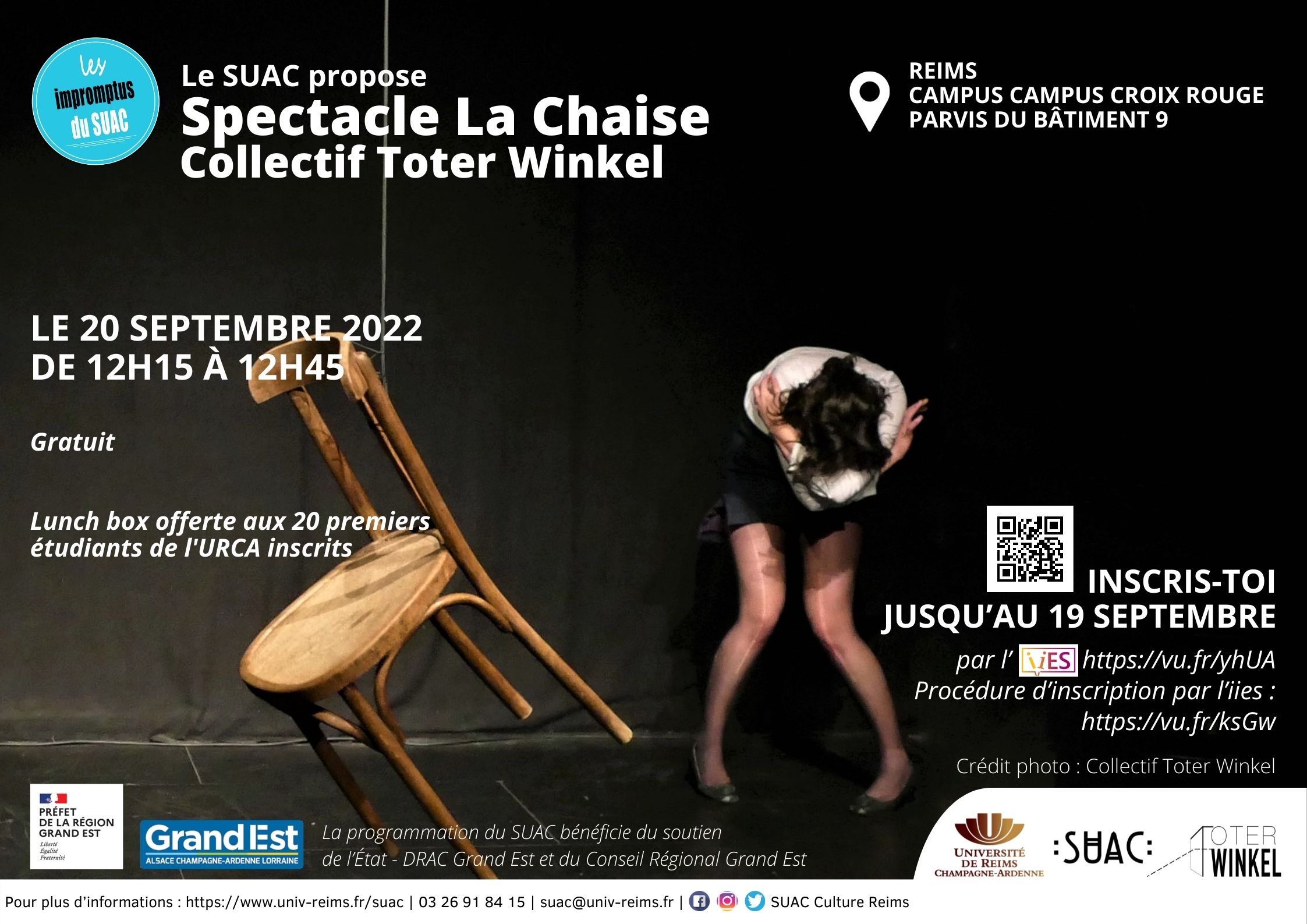 Affiche spectacle la chaise (>jpg, 389ko)