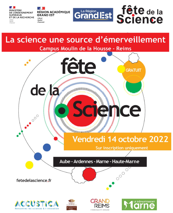 Affiche fête de la science