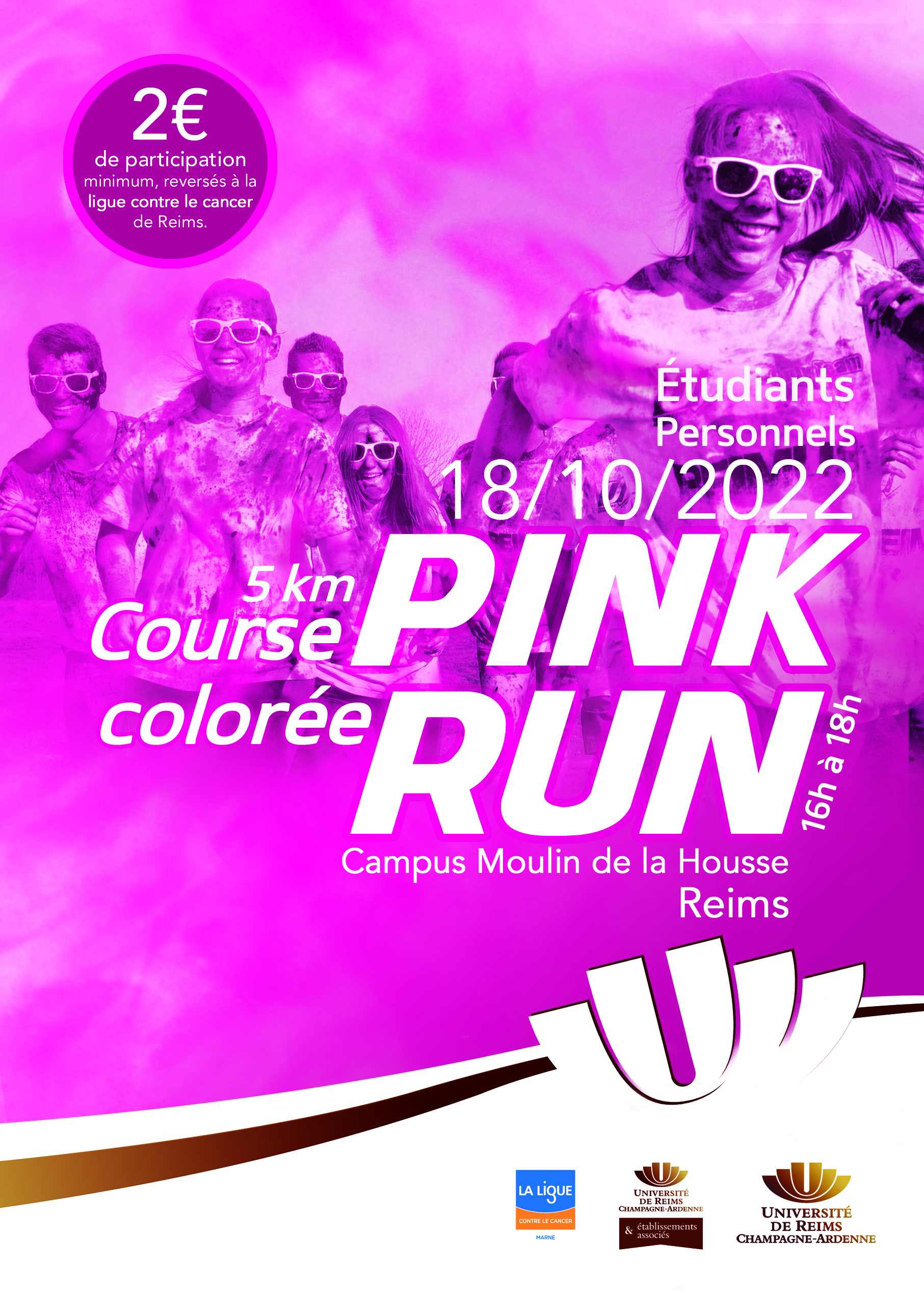 Affiche Pink Run 2022