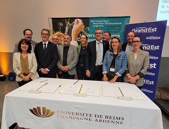 L’URCA renforce ses collaborations avec la Wallonie