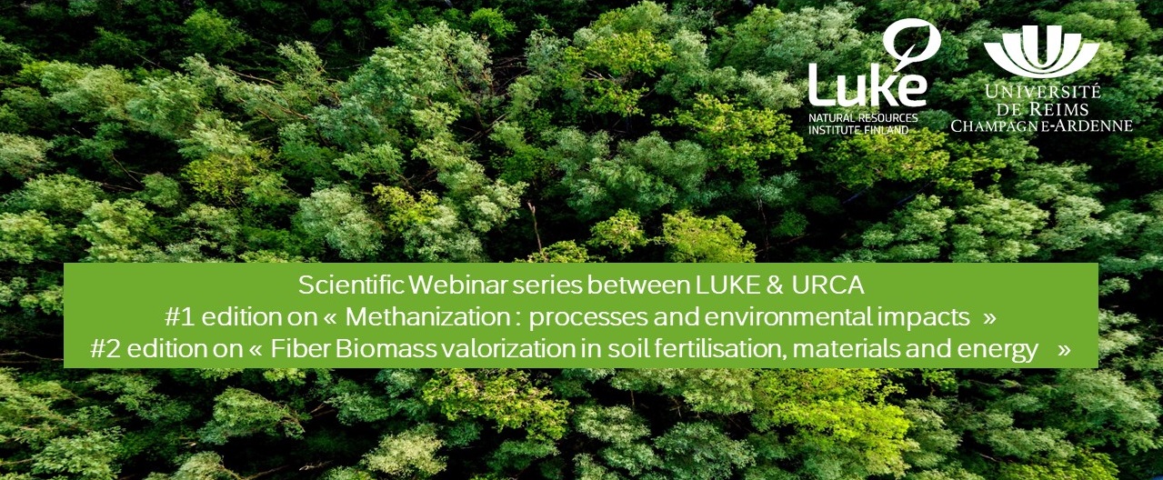 Scientific webinars series between LUKE & URCA